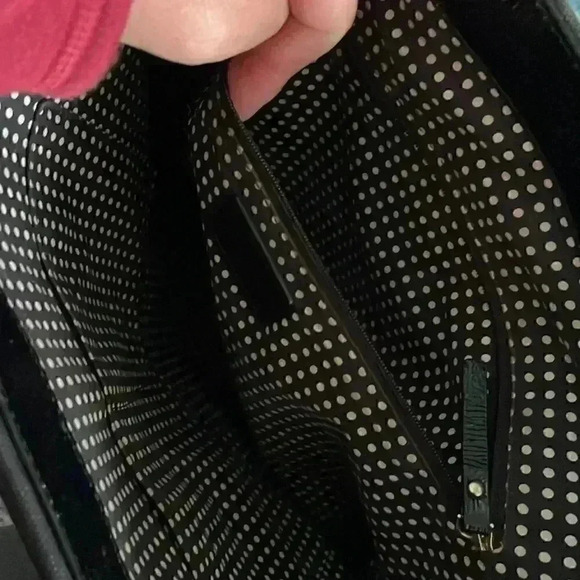 Kate, spade hand drawn button leather tote - Picture 5 of 10